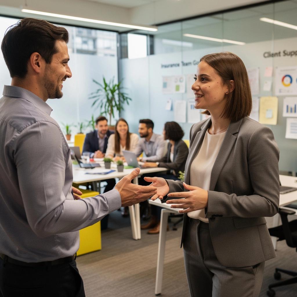 Kierowca odbierający kluczyki do nowego pojazdu ubezpieczonego w atrakcyjnej ofercie